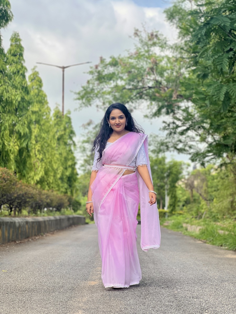 Pure Linen Cotton Saree
