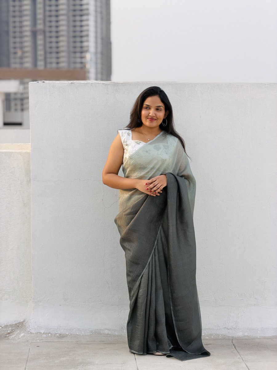 Digital Print Saree