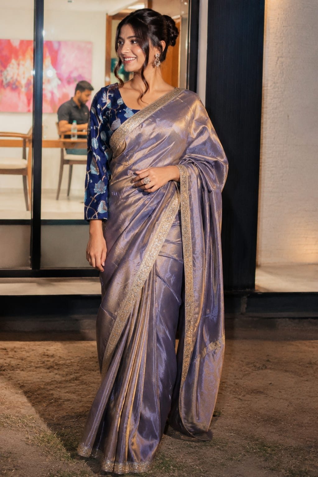 Festive Saree Left Banner