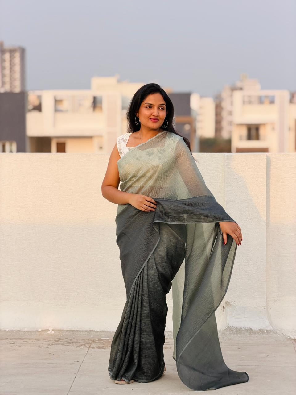Sage Muse Ombre Saree
