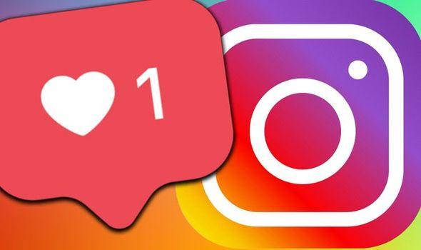 Instagram logo and a like image- Captions for instagram